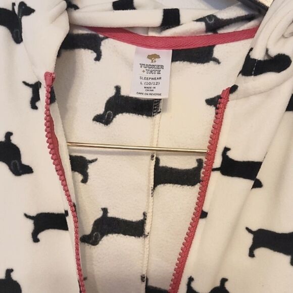 - Tucker +tate one piece pajamas size large (10/12) - Picture 3 of 11